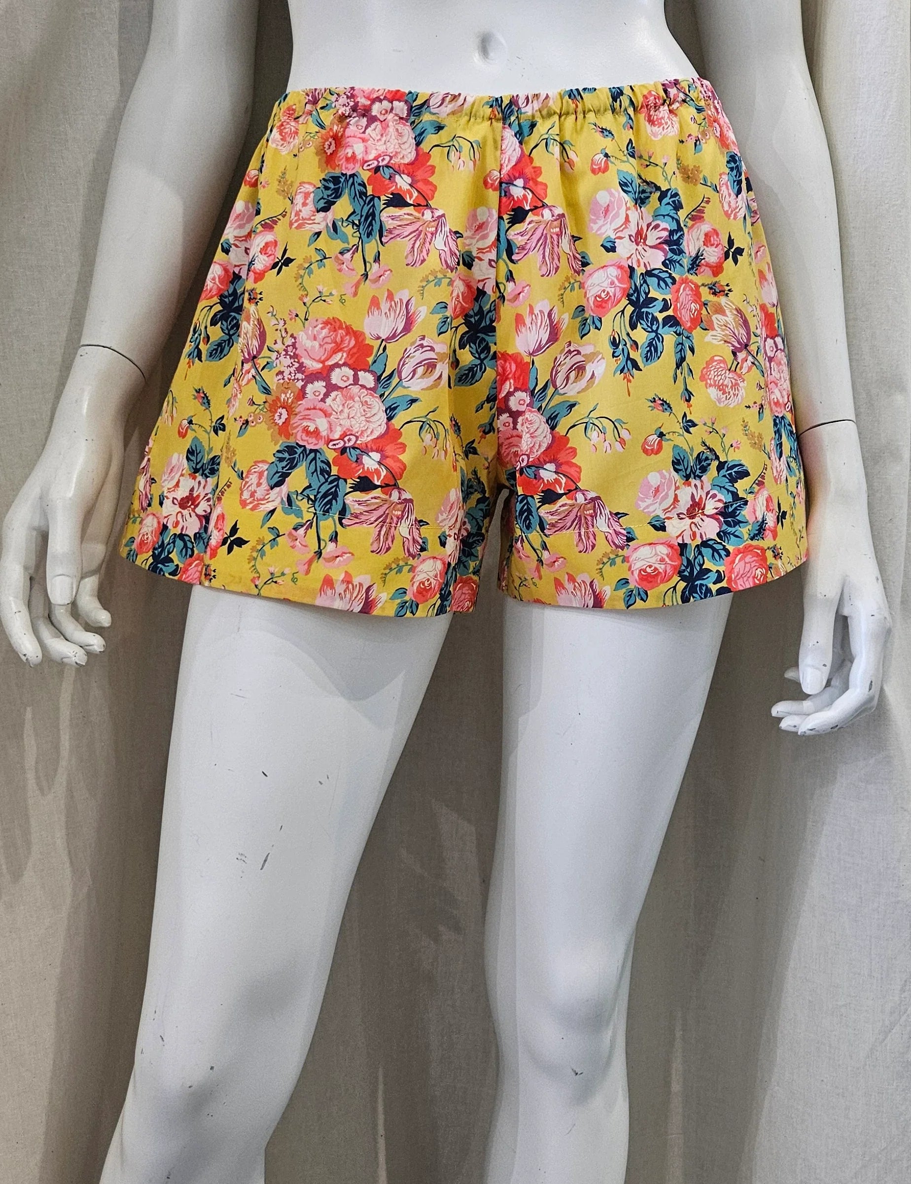 liberty print magical bouquet shorts