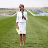 French tweed jacket and pencil skirt