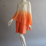Melon Asymmetric poncho