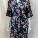 camberwell peacock pink long kimono design