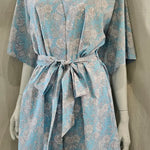 liberty print cambridge lace short kimono
