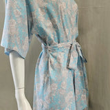 liberty print cambridge lace short kimono