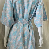 liberty print cambridge lace short kimono