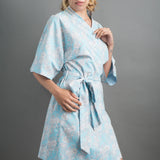 Cambridge Lace Short Kimono