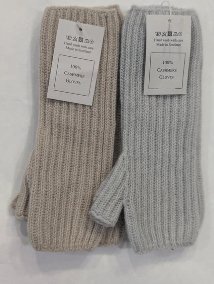 cashmere fingerless gloves