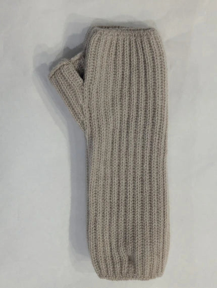 cashmere fingerless gloves