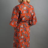 Decadent Blooms Short Kimono