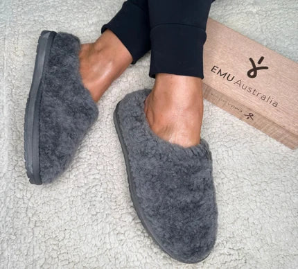 emu australia joy teddy slippers