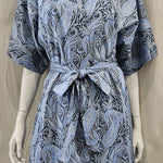liberty print felix and isabelle blue short kimono
