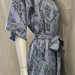 liberty print felix and isabelle blue short kimono