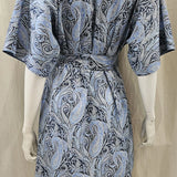 liberty print felix and isabelle blue short kimono