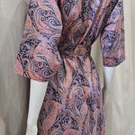 liberty print felix and isabelle purple long kimono