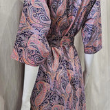 liberty print felix and isabelle purple long kimono