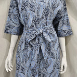 felix and isabelle blue long kimono