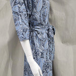 felix and isabelle blue long kimono