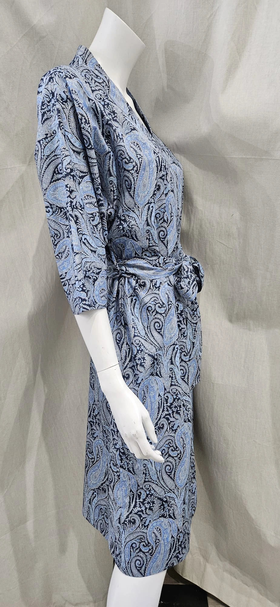 felix and isabelle blue long kimono