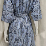 felix and isabelle blue long kimono