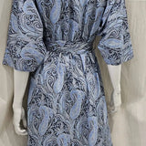 felix and isabelle blue long kimono