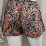 Felix & Isabelle Blue/Orange Shorts