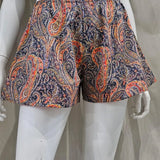 Felix & Isabelle Blue/Orange Shorts