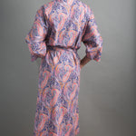 felix and isabelle purple long kimono