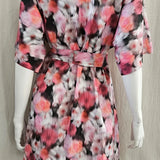 Hazy Days Pink Short Kimono