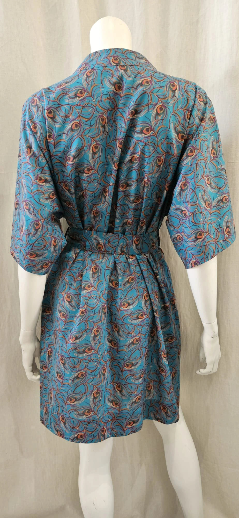 liberty print isadora feather short kimono