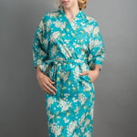 lilac jade long kimono