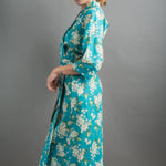 lilac jade long kimono
