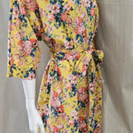 magical bouquet long kimono