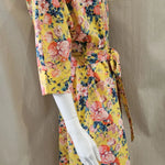 magical bouquet long kimono