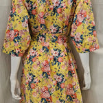 magical bouquet long kimono