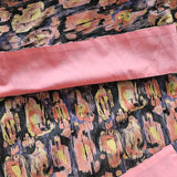 Majesty Coral Short Kimono