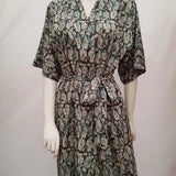 Majesty Blue Short Kimono