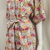 Melody Blooms Short Kimono