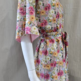 Melody Blooms Short Kimono