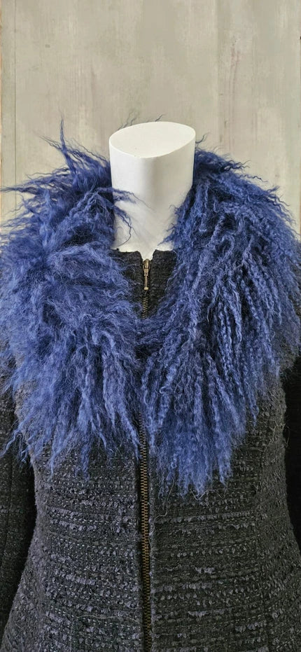 mongolian lamb scarf