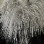 mongolian lamb scarf