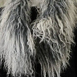 mongolian lamb scarf