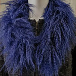 mongolian lamb scarf