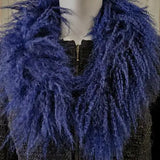 mongolian lamb scarf
