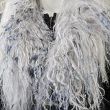 mongolian lamb scarf