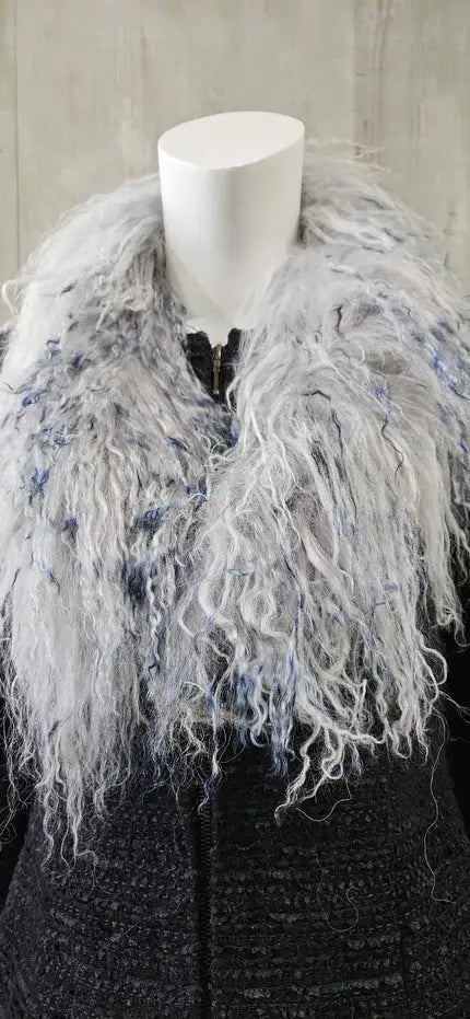 mongolian lamb scarf