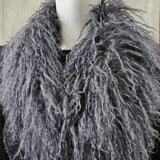 mongolian lamb scarf