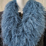 mongolian lamb scarf