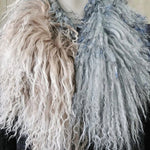 mongolian lamb scarf