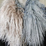 mongolian lamb scarf