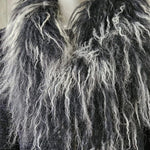 mongolian lamb scarf