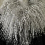 mongolian lamb scarf