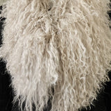 mongolian lamb scarf nude 